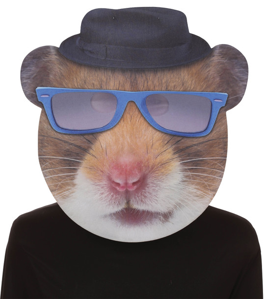 Hip Hop Hamster Blues Glasses Mask Adult