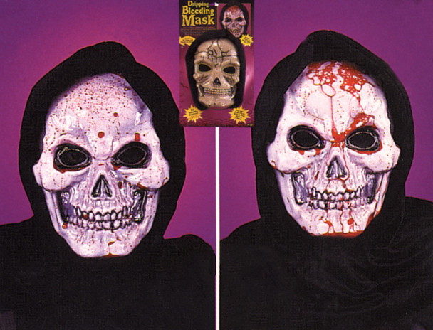 Bleeding Skull Mask Adult