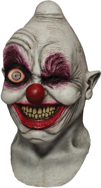 Digital Crazy Eye Clown Mask Adult