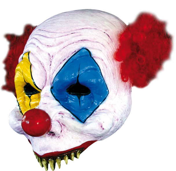 Open Gus Clown Latex Mask Adult