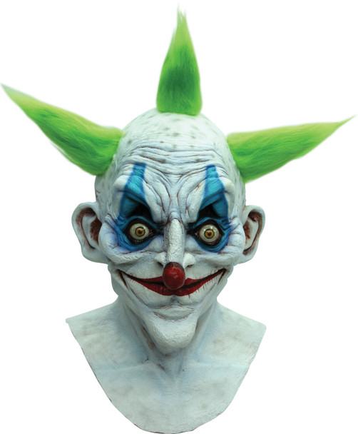 Old Clown Latex Mask Adult