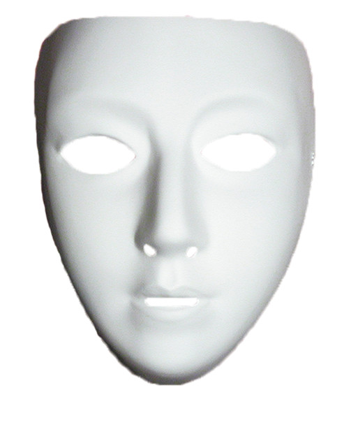 Women's Blank Female Mask