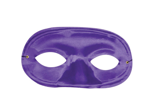 Women's Domino Half Mask Purple