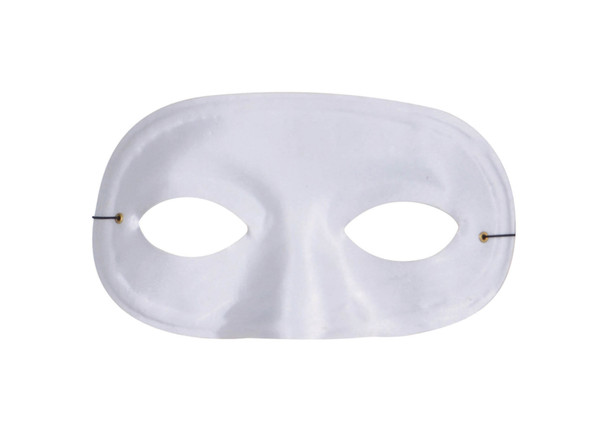 Women's Domino Half Mask White