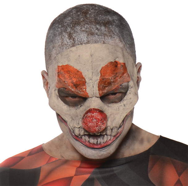 Evil Clown 3/4 Mask Adult