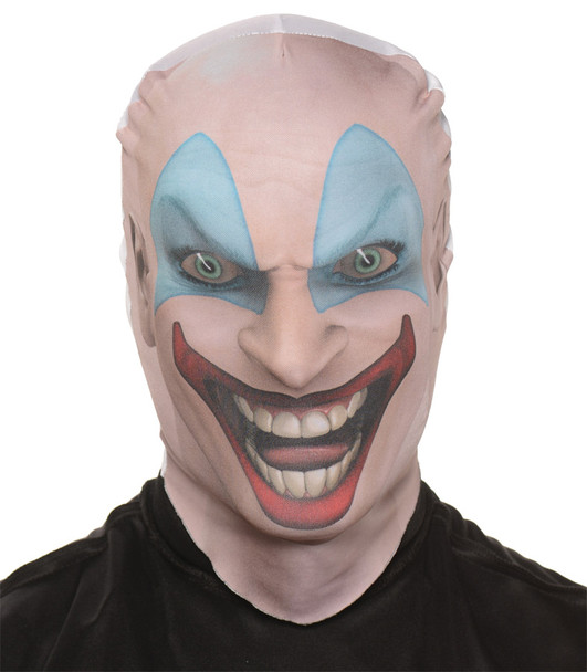 Killer Clown Skin Mask Adult