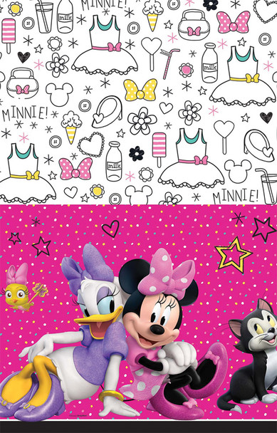 Minnie Helpers 54" X 94" Table Cover