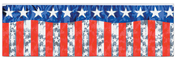 Stars Stripes Fringe Banner