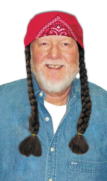Men's Wig The Old Hippie Brown