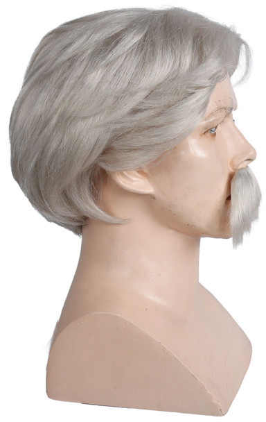 Men's Wig Mark Twain Moustache 60