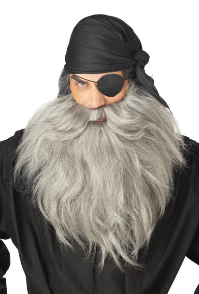 Men's Wig Pirate Beard Moustache