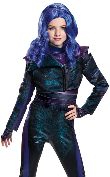 Girl's Mal Wig-Descendants 3 Child Costume