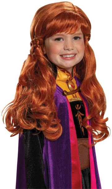 Girl's Anna Wig-Frozen 2 Child Costume