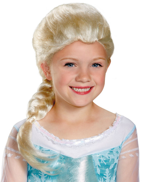 Girl's Elsa Wig-Frozen Child Costume