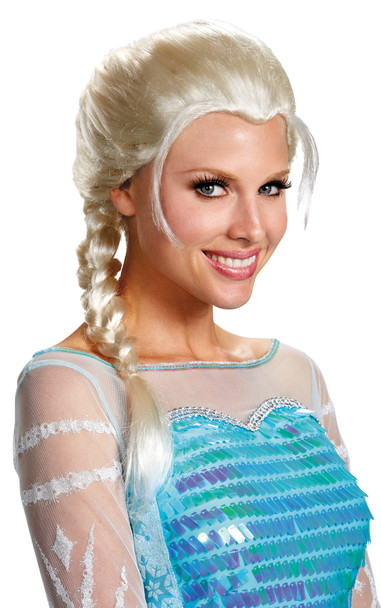 Women's Wig Frozen Elsa Adult