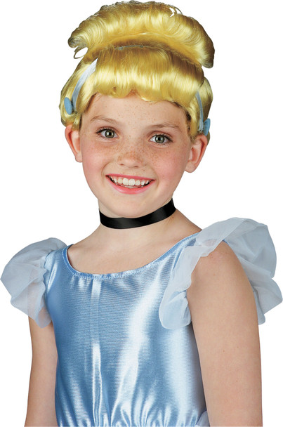 Girl's Cinderella Wig Child Costume