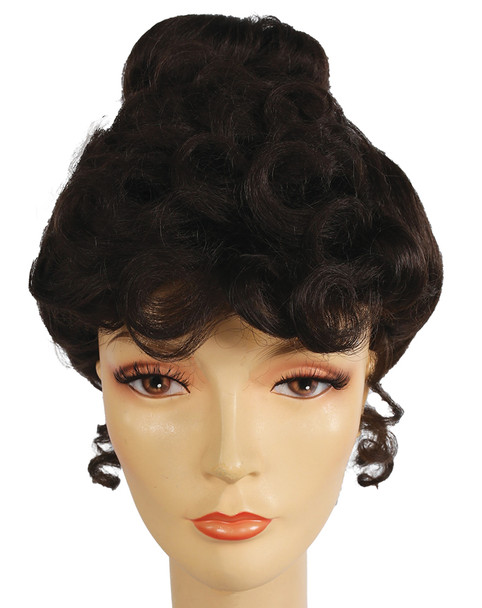 Women's Wig Gibson Girl Medium Chestnut Brown 6