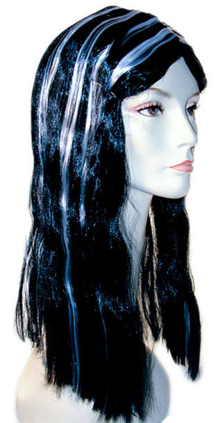 Women's Wig Vampira Long Bargain Black/White