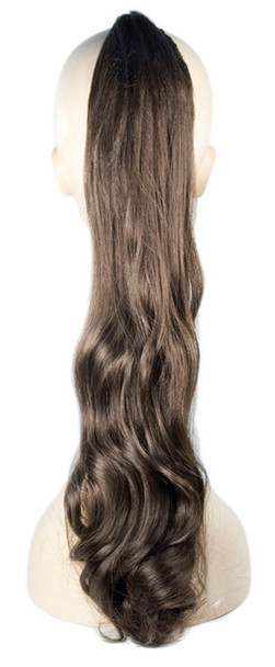 Women's Wig Ponytail Budget Straight Ash Blonde 16