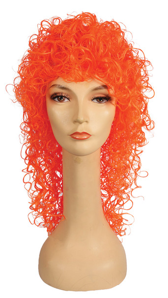 Women's Wig Disco Two Orange Kaf18