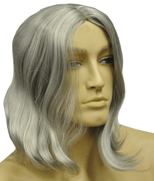 Men's Wig Biblical Deluxe Dark Brown/Gray 51