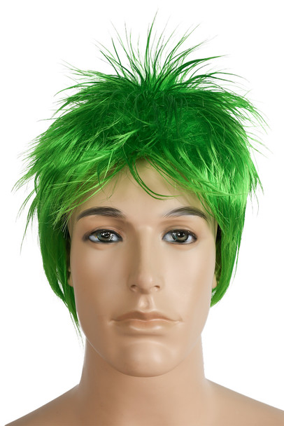 Men's Wig Rod Bright Green