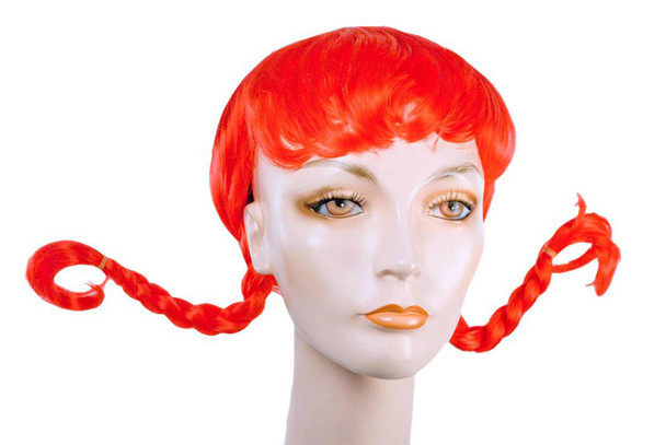 Women's Wig Slinky Banana Clip Strawberry Blonde
