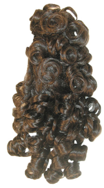 Women's Wig Curly Banana Clip #27c Light Strawberry Blonde