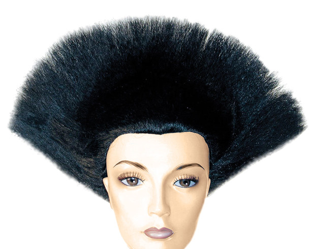 Women's Wig Fan Black