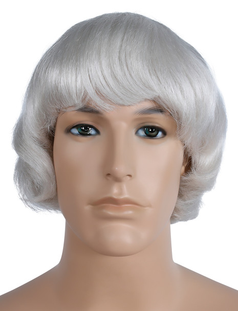 Men's Wig Venetian Man White