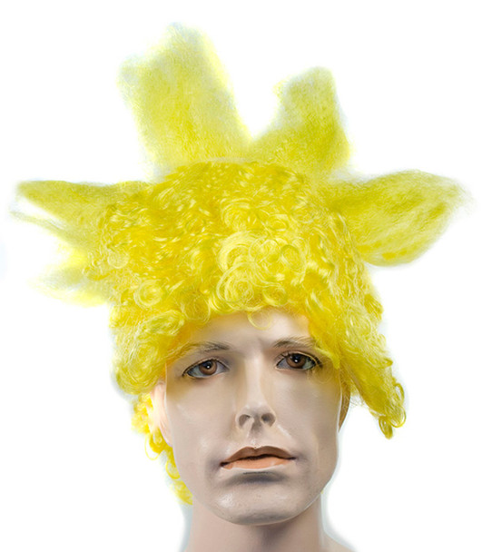Men's Wig Bart Yellow