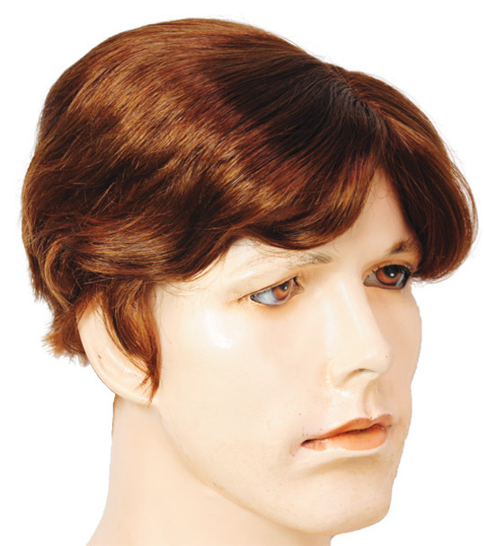 Men's Wig Side Part Light Golden Brown 12