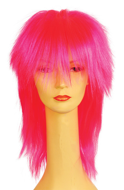 Women's Wig Tina Hot Pink