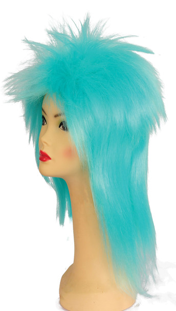 Women's Wig Punk Fright Light Blue