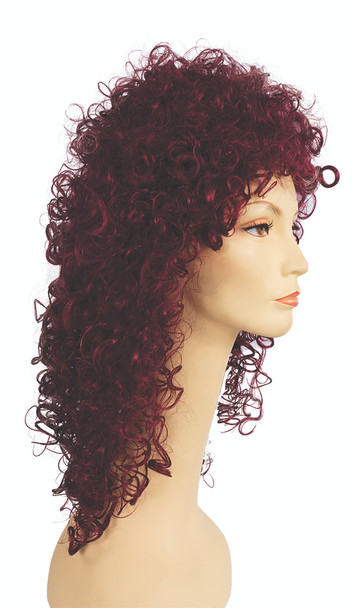 Women's Wig Plabo Burgundy