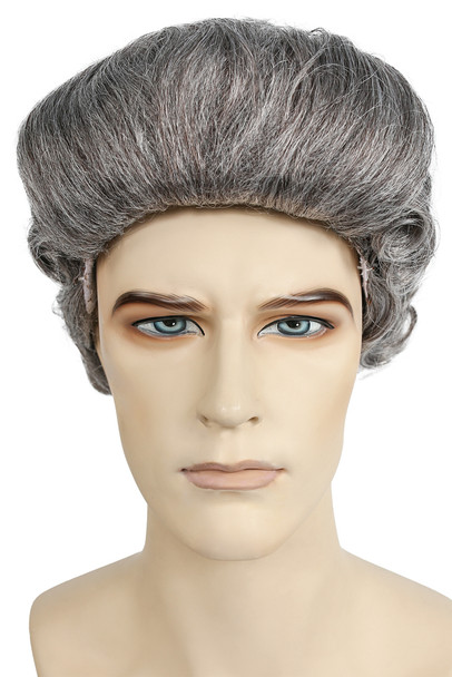 Men's Wig Colonial Man Discount Dark Brown/Gray