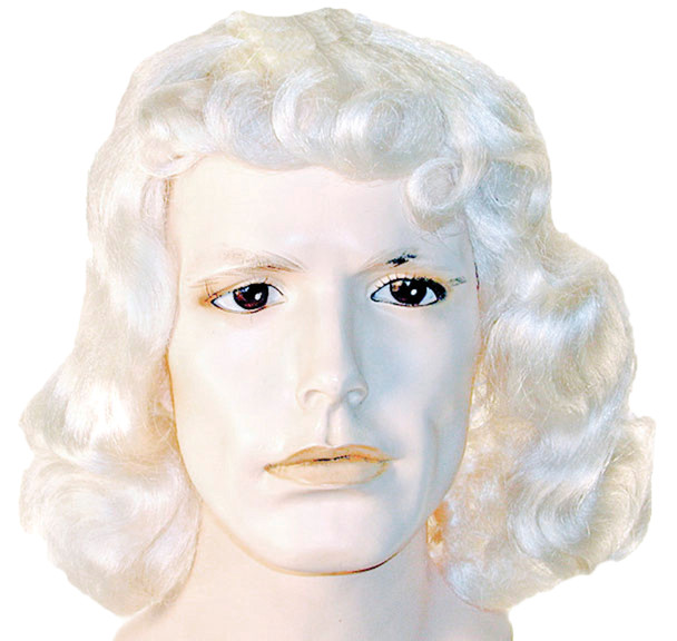 Men's Wig Quaker White