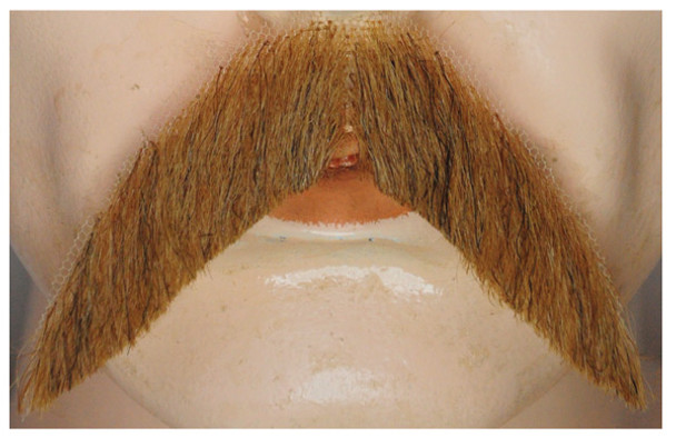 Men's Mustache M1 Blend White 60