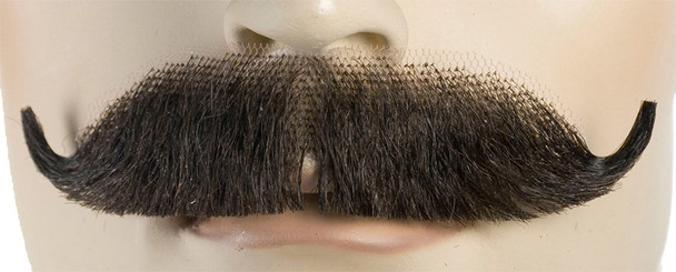 Men's Mustache M35 Ed Human Hair Light Chestnut Brown 8