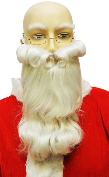 Men's Wig Santa Beard B303 White