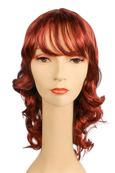 Women's Wig Angel Farrah Dark Auburn 350