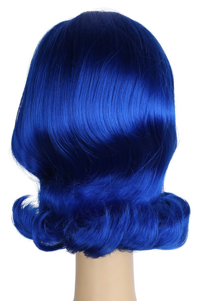 Women's Wig Prom 1960's Pageboy Royal Blue Kaf6