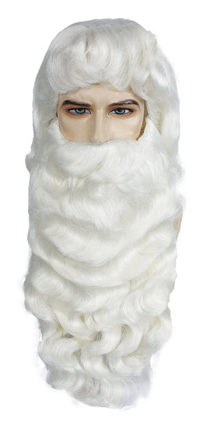 Men's Wig Santa Set 004 Supreme White