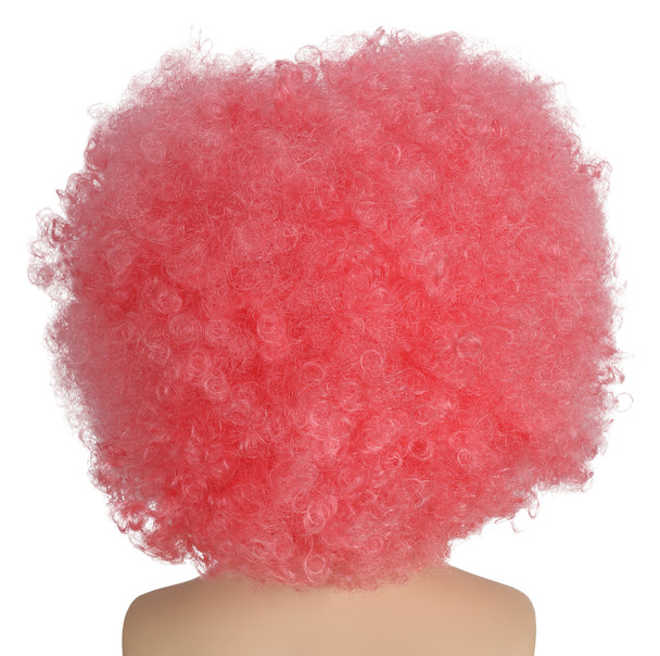 Men's Wig Bald Curly Bargain Light Pink