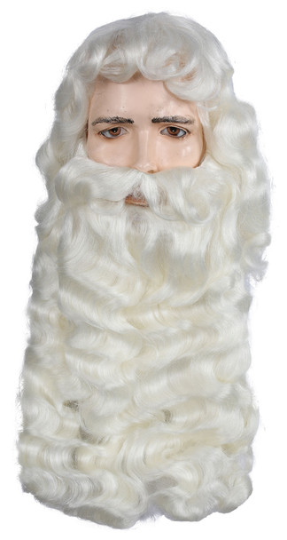 Men's Wig Santa Set 004l Supreme White