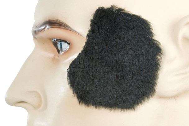 Men's Wig Sideburns Mut Chop Dark Brown Spb