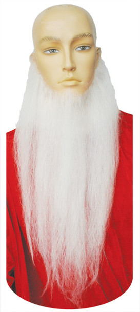 Men's Wig Santa Beard Handmade Long White