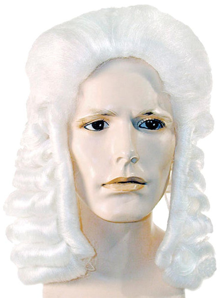 Men's Wig Ben Franklin Early White