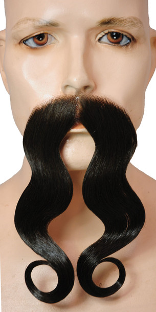 Men's Mustache Viking Synthetic Medium Chestnut Brown 6
