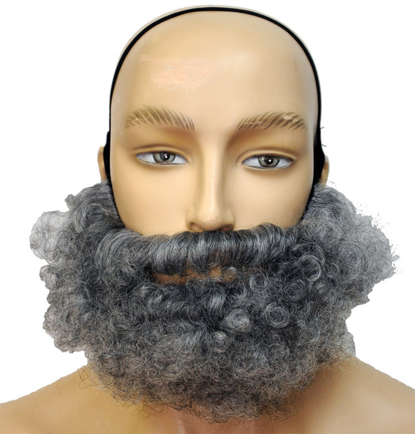 Men's Wig Fredrick Douglas Beard Gray